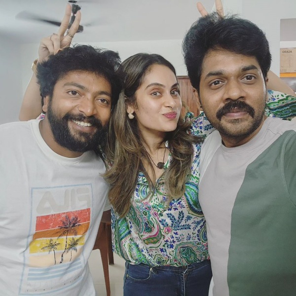 Actress Shrutika Is this kind of bond with actor Kalaiyarasan 15 years old friendship 