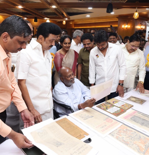 MK Stalin explained that why Shiv nadar is invited for Kalaignar library inaguration? 