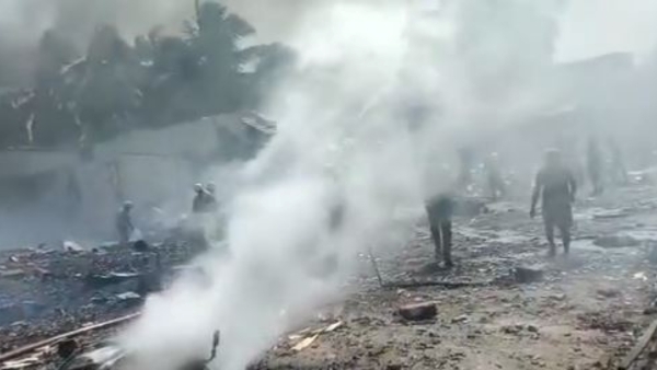 Deeply saddened by the tragic mishap at a cracker factory in Krishnagiri says PM Modi Deeply saddened by the tragic mishap at a cracker factory in Krishnagiri says PM Modi