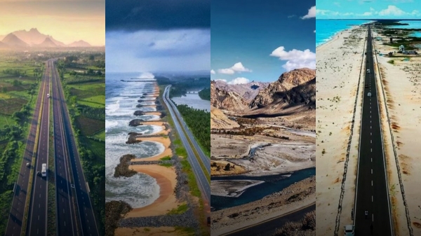 List of beautiful road in the country for travel - Tamil Nadu is also in the list