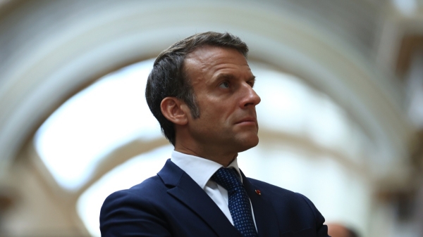  French President Emmanuel Macron received a Chopped finger in his mail