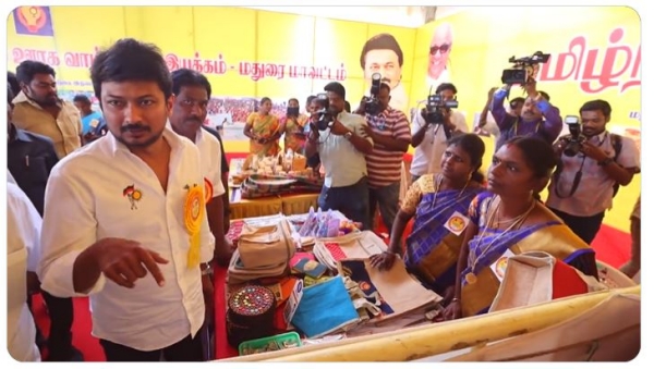  Magalir suya uthavi kulu women have benefited greatly through Poomalai shopping complex