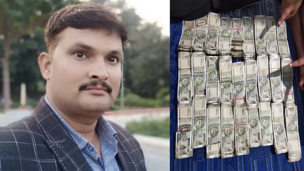 Police officer faces probe after his wife and children show off bundle of money on social media 