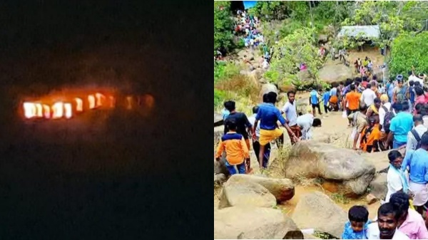  Police arrested a man who sets fire in Sathuragiri 