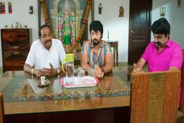 Ethirneechal serial 2023 July 6th episode update Gunasekaran received a threatening phone call