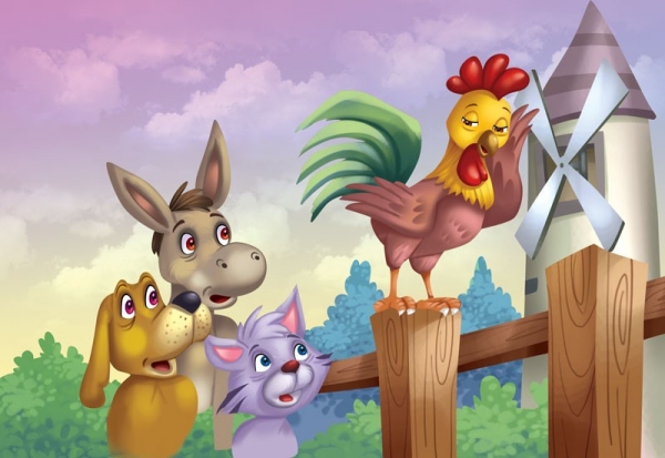 Short story for kids in Tamil : The Boast cock