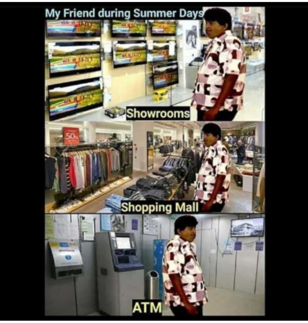 Funny memes collection on summer heat 23-08-2023