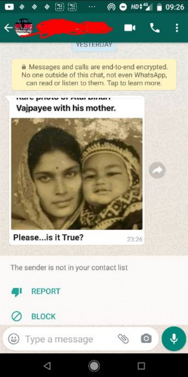  Fact check on Former PM Vajpayee childhood photo 