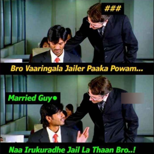 These are some jolly memes collection on Rajinikanths Jailer movie.