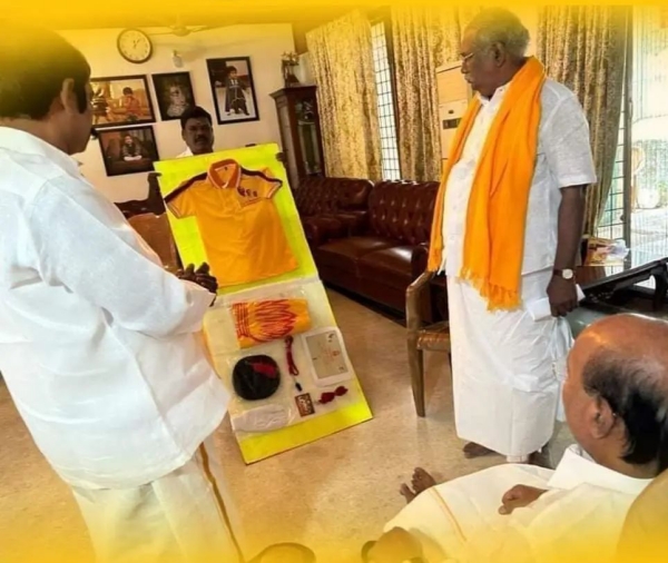 Vanniyar Sangam asked for advice regarding the yellow force parade from Ramadoss Vanniyar Sangam asked for advice regarding the yellow force parade from Ramadoss