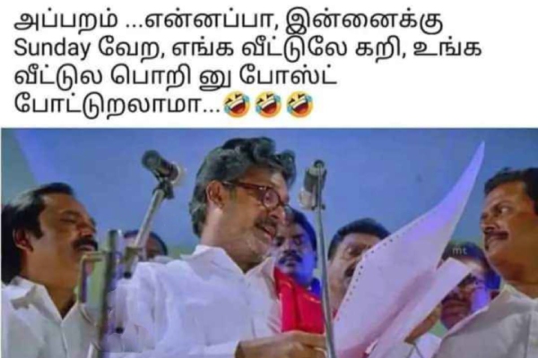 Funny meme collections on sunday special food