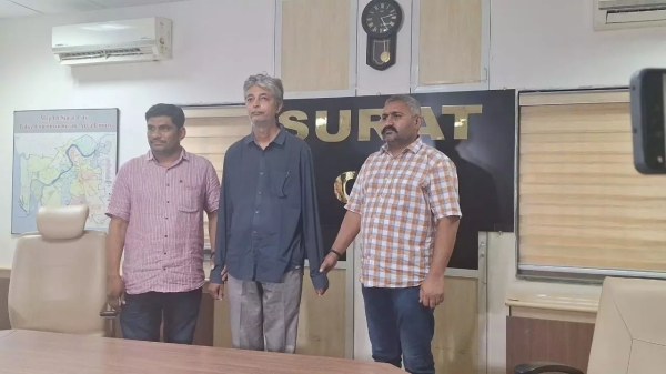 Gujarat police arrested a man who made false claim of Chandrayaan 3 