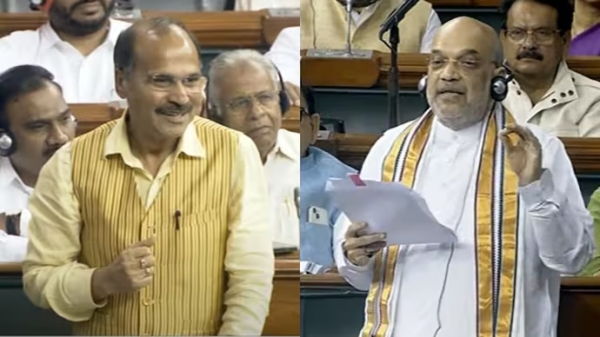 Is this day or night? I thought I should run up to Amit Shah, Congress Leader Adhir Ranjan Chowdhury 