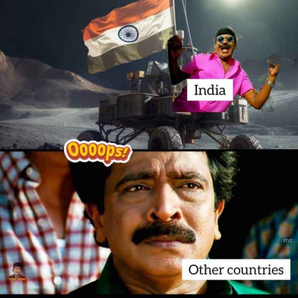 Chandrayaan 3 : Memes collection on Chandrayaan 3 success