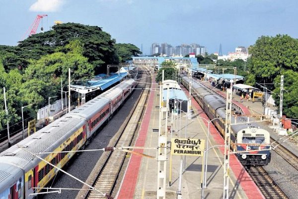North Chennais Perampur railway station will be upgraded to international standards 