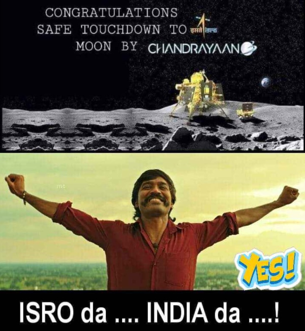 Chandrayaan 3 : Memes collection on Chandrayaan 3 success