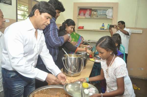 Have you seen actor Anandarajs son and daughter? Action for Destitute Children 