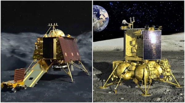  Who will create history by landing in Lunar south poll India or Russia