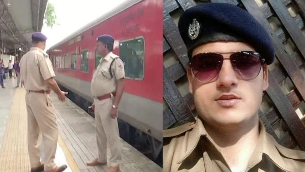 If you want to live in India you will vote for Modi and Yogi - RPF constaple killing 4 people If you want to live in India you will vote for Modi and Yogi - RPF constaple killing 4 people