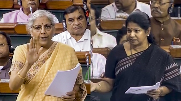 Tamilian are not dravidian, Nirmala Sitharaman slams Kanimozhi MP with mention Cilappatikaram and Mapo sivagnanam 