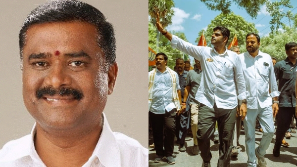 If you talk about Modi, you cannot enter the constituency! Annamalai threatened to DMK MLA Markandeyan! If you talk about Modi, you cannot enter the constituency! Annamalai threatened to DMK MLA Markandeyan!