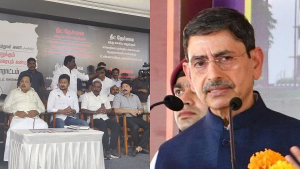 Governor R N Ravi returning to Tamil Nadu amid the DMK protest against NEET Hunger Strike 