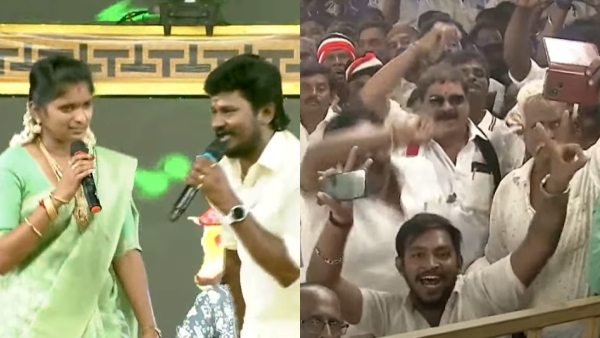 Senthil Ganesh-Rajalakshmi folk song concert was held in Madurai AIADMK conference 