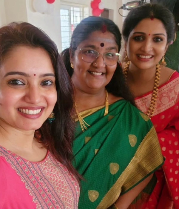Actress Divya had a baby naming ceremony and Arnaav posted a post