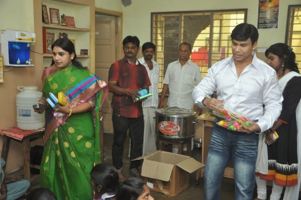 Have you seen actor Anandarajs son and daughter? Action for Destitute Children 