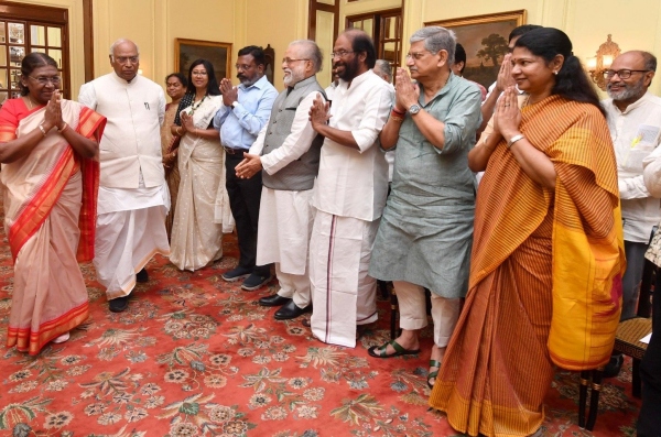 Meeting with president murmu on manipur violence is not satisfactory: says Thirumavalavan MP 