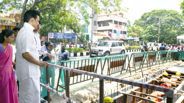 Our goal is to make Chennai a role model in flood prevention management: says CM Stalin Our goal is to make Chennai a role model in flood prevention management: says CM Stalin