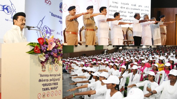 Drugs are affecting development of state: CM Stalin speech