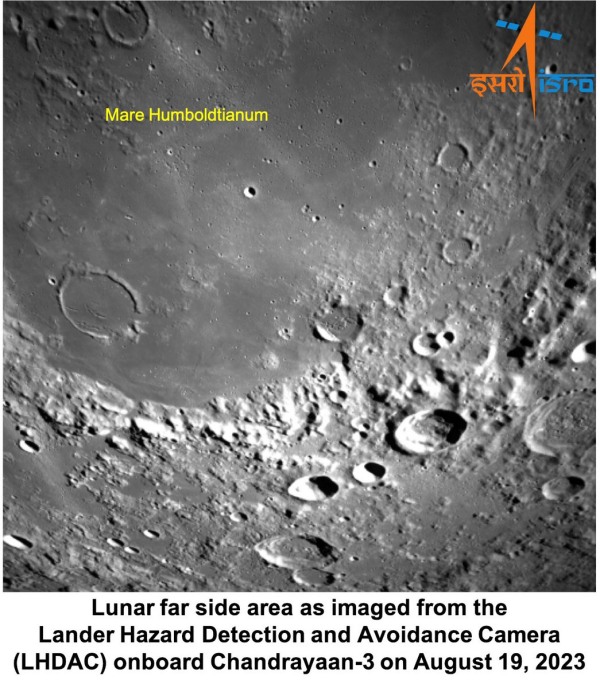  Vikram Lander took pictures of safe places to land on the moon 