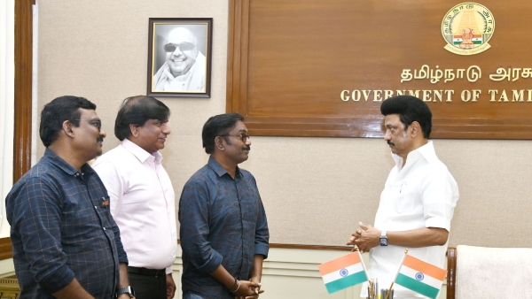 Swiggy and Zomato workers met CM MK Stalin and thank him for Welfare Board 