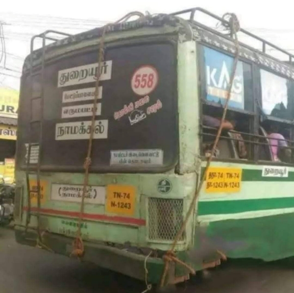  Fact check: Old picture of bus in very bad condition is spreading now in social media