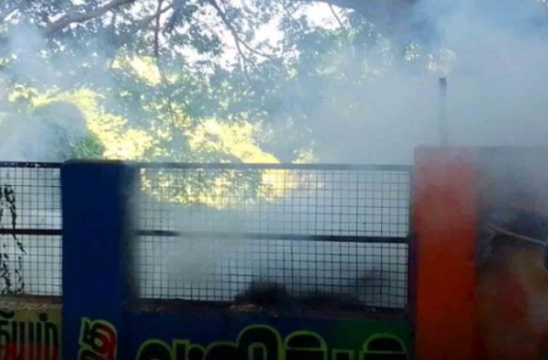 Fire broke near Chennai Raj bhavan caused a stir 