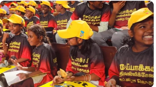 Udhay has taken the children of his assembly constituency to Watch the Asian Championship Trophy 2023 Udhay has taken the children of his assembly constituency to Watch the Asian Championship Trophy 2023