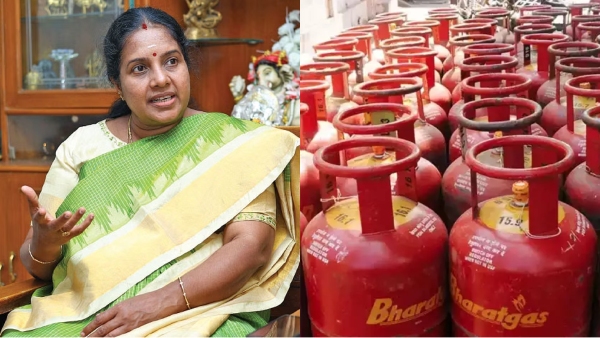 LPG gas price reduction in Modi government Fear for opposition parties Says Vanathi Srinivasan LPG gas price reduction in Modi government Fear for opposition parties Says Vanathi Srinivasan