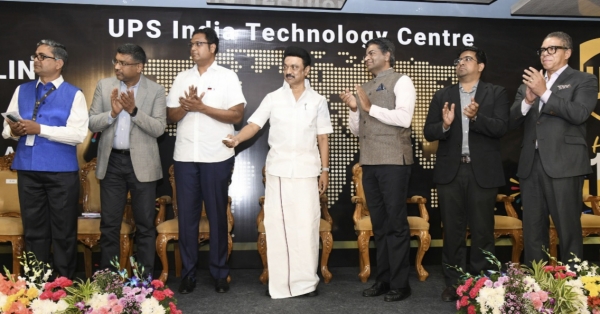Stalin said that he is happy to inaugurate the Technology Center set up by United Parcel Services, an American company, 