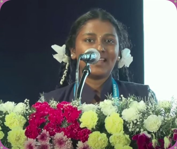  A public school girl is going to Taiwan for higher education