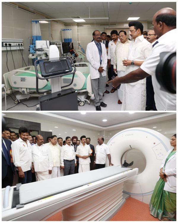  Double balloon endoscopy instrument treatment has been implemented at kalaignar centenary super specialty hospital 