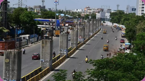  Port Maduravayal flyover with double-decker elevation flyover: Ground breaking ceremony soon 