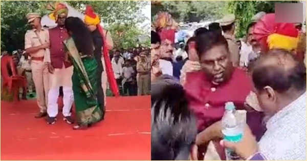 Minister and assembly speaker collapsed at Independence Day events in Madhya Pradesh