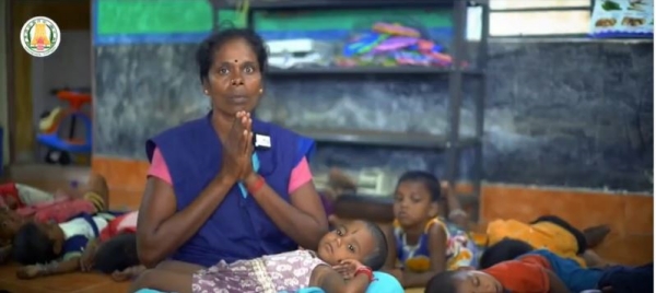 Chief Minister Stalin presented the award to Nagapattinam Humanity Heroes Chief Minister Stalin presented the award to Nagapattinam Humanity Heroes