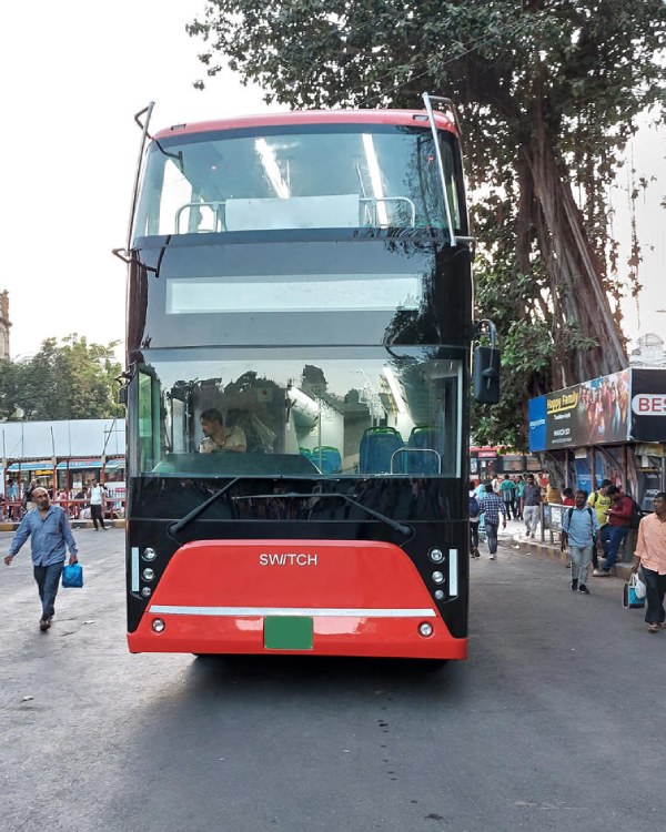 Double Decker AC Electric buses under testing in Chennai 