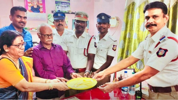 Chennai traffic policeman great help to family, who missed 7 Savaran jewels in Thiagaraya Nagar 