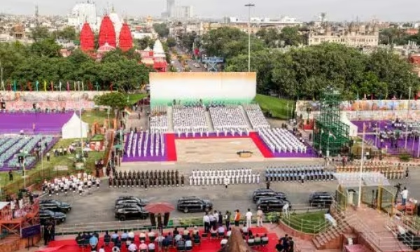 Stage set for 77th Independence Day celebrations- PM Modi to address Nation