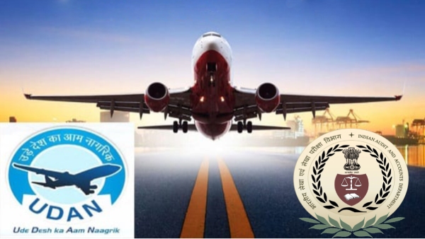 CAG reports that only 7% of the routes are operated under Udhan Air Service Scheme 