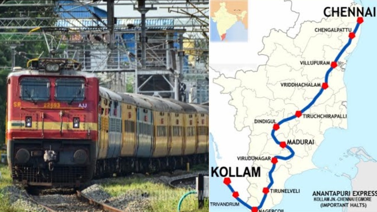 Chart Preparation Time For Ananthapuri Express 
