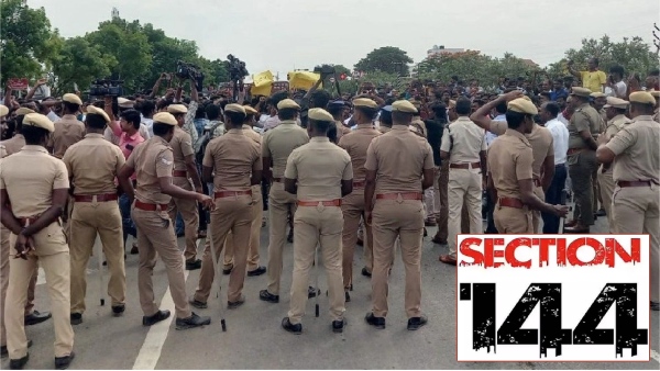 144 prohibitory order imposed 8 years ago in a village in Kallakurichi district has now been removed 